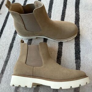 Stylish Tan Ankle Boots